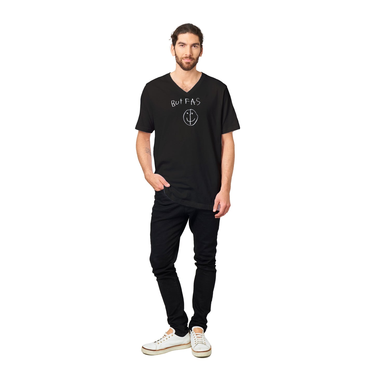 Premium Unisex V-Neck T-shirt